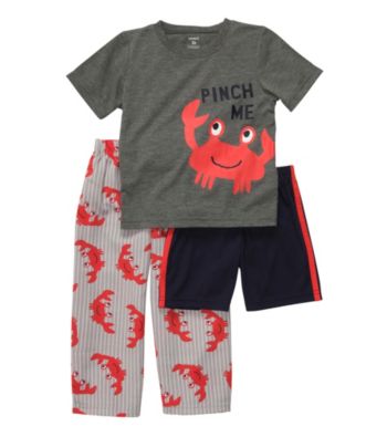 Carter's® Boys' 12M-4T Grey 3-pc. 