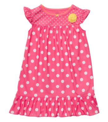 Carter's® Girls' 2T-4T Pink Polka-Dot Sleep Gown