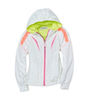London Fog® Girls' 7-16 White Mesh Lined Jacket