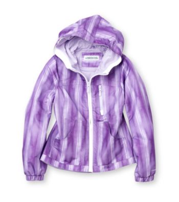 London Fog® Girls' 7-16 Ombre Mesh Lined Jacket