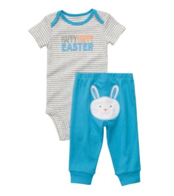 Carter's® Baby Boys' Blue/Gray 2-pc. Easter Set