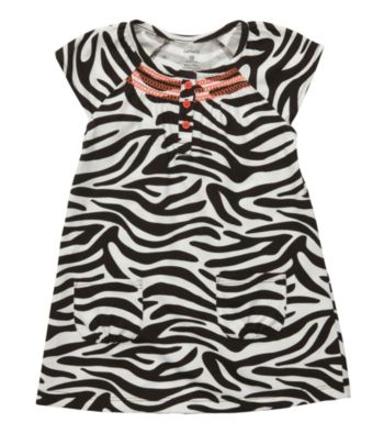 Carter's® Baby Girls' Animal Print Dress with Diaper Cover