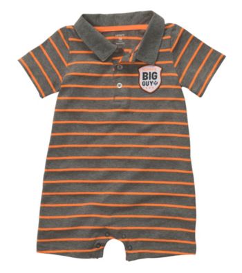 polo romper baby boy