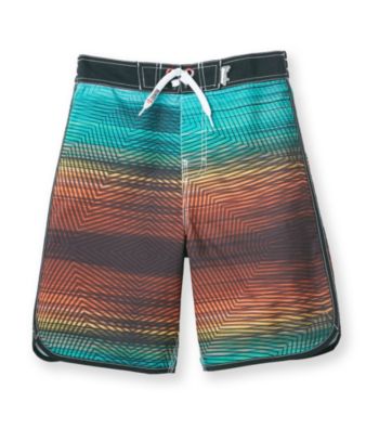 Mambo® Boys' 8-20 Rainbow Dolphin Hem Board Shorts
