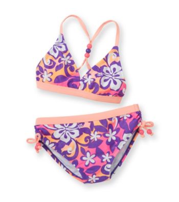 Mambo® Girls' 7-16 Orange 2-pc. Surf's Up Bikini