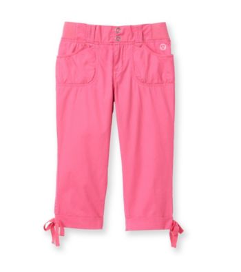 Mambo® Girls' 7-16 Woven Utility Capris