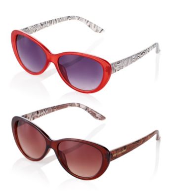 Steve Madden Funky Cat Eye Sunglasses