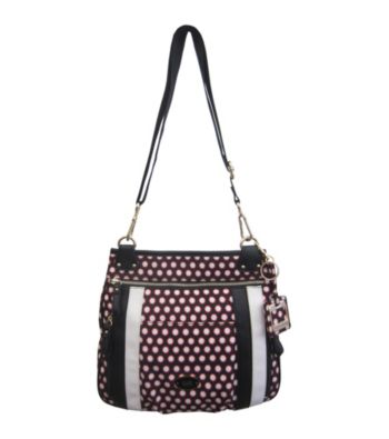 Tyler Rodan™ Olympiad Black White Dots Crossbody