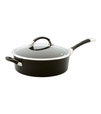 Circulon® Symmetry 5-qt. Black Covered Saute Pan with Helper Handle