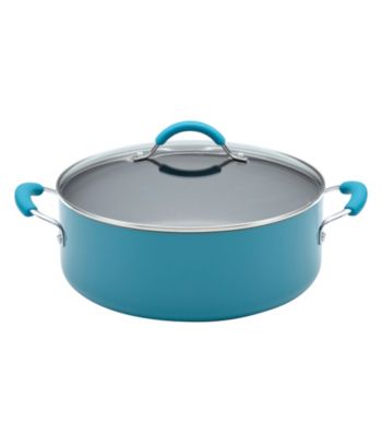 KitchenAid® Aluminum 7.5-qt. Peacock Wide Stockpot