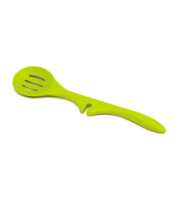 Rachael Ray® Tools Green Lazy Slotted Spoon