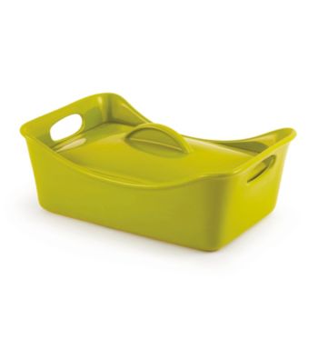 Rachael Ray® Stoneware 3.5-qt. Green Rectangle Casserole