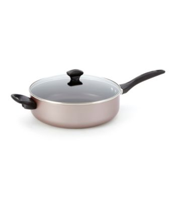 Farberare® Dishwasher Safe Nonstick 5-qt. Champange Covered Jumbo Cooker with Helper Handles