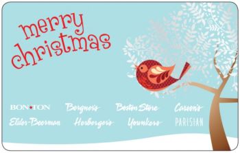 Gift Card - Merry Christmas - Partridge In a Tree