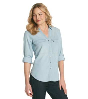 Nine West Jeans Denim Shirt