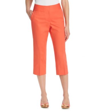 Laura Ashley® Twill Cropped Pants