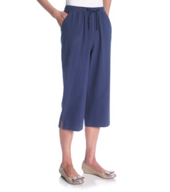 Cathy Daniels® Stretch Waistband Pull-On Capri