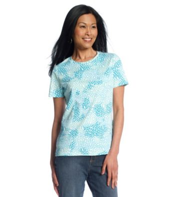 Studio Works Petites' Short Sleeve Printed Tee