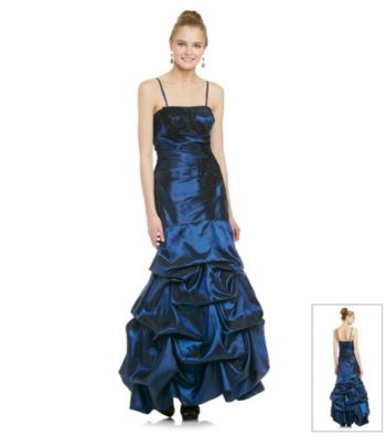 Jump® Juniors' Strapless Pick Up Ballgown