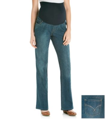 Three Seasons Maternity™ Dark Wash Stretch Denim Bootcut Jean