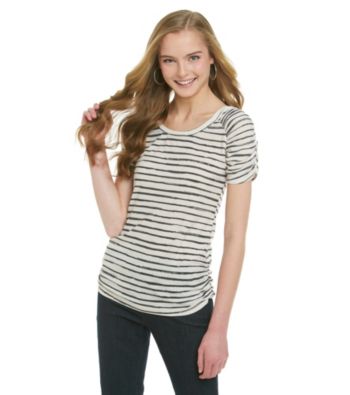 Eyeshadow® Juniors' Striped Tee