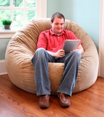 Gold Medal Comfort Cloud Foam Bean Bag
