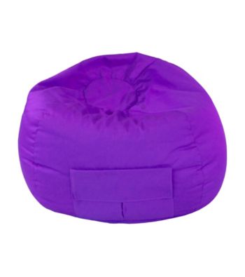 Gold Medal Denim Look Bean Bag with Cargo Pocket