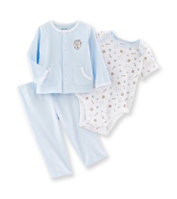 Little Me® Baby Boys' Blue Baseball MVP Take-Me-Home Set