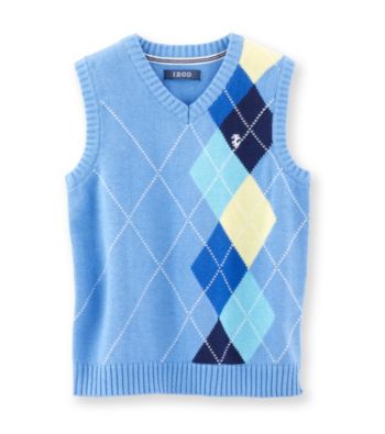Izod® Boys' 4-7 Blue Sweater Vest