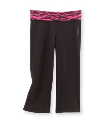 Mambo® Girls' 7-16 Print Yoga Capri