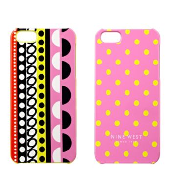 Nine West® Dots Can't Stop Shopper iPhone® 4 Cover - 2-pk.