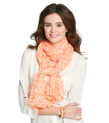 Basha Crinkle Geometric Neckwrap