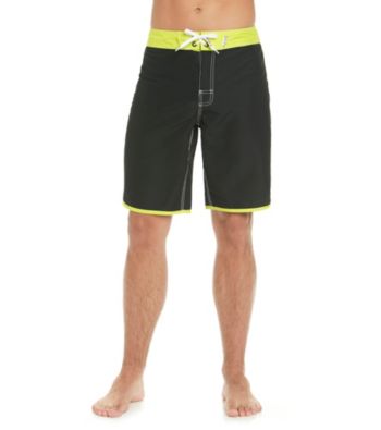 Mambo® Men's Australia Print Dolphin Hem Board Short