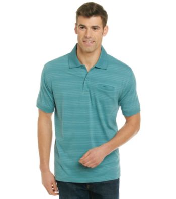 Ruff Hewn Men's Short Sleeve Tonal Stripe Polo