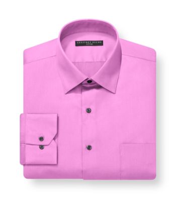 Geoffrey Beene® Men's Long Sleeve Solid Spread Dress Shirt