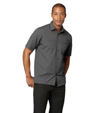 Van Heusen® Men's Short Sleeve Striped Traveler Woven
