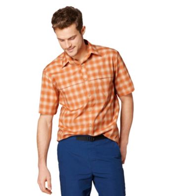 Bass® Men's Short Sleeve Plaid Explorer Woven