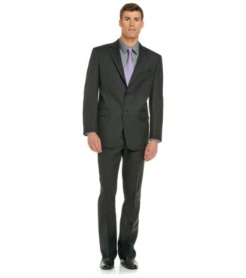 Jones New York® Men's Athletic-Fit Black Solid Suit