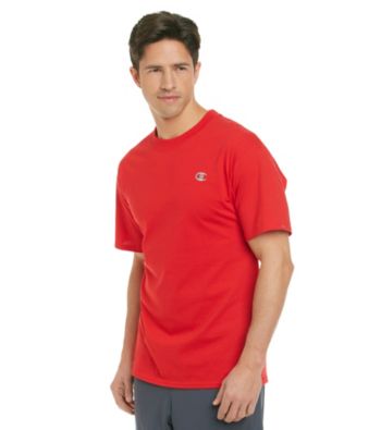 Champion® Men's Crimson Short Sleeve Jersey Tee