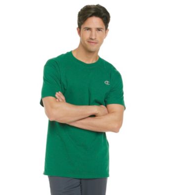 Champion® Men's Varsity Green Short Sleeve Jersey Tee