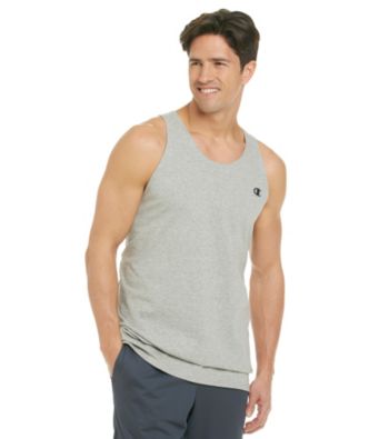 Champion® Men's Oxford Grey Jersey Tank
