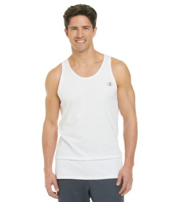 Champion® Men's White Jersey Tank