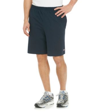 Champion® Men's Navy Jersey Short with Pockets