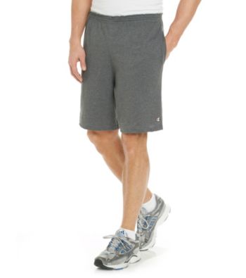 Champion® Men's Granite Heather Jersey Short with Pocket