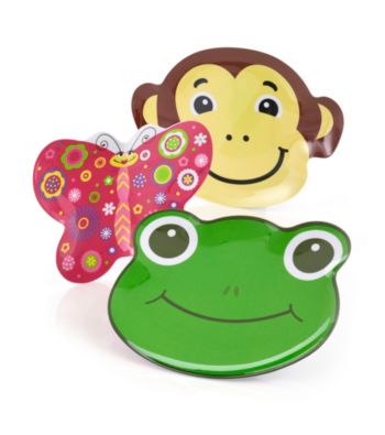 LivingQuarters Kids Animal Shaped Plate