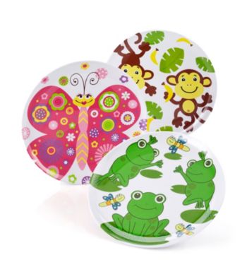 LivingQuarters Kids Round Plate