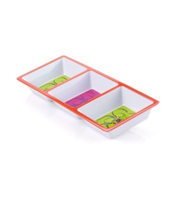 LivingQuarters Samba 3-Section Tray