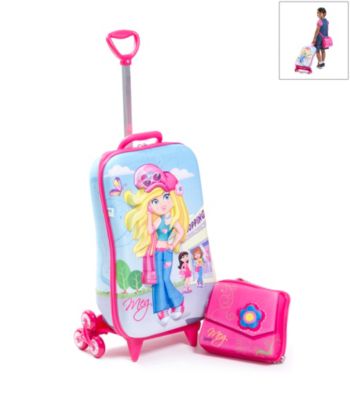 MaxToy Meg Fashion 3D Roller BackPack Set