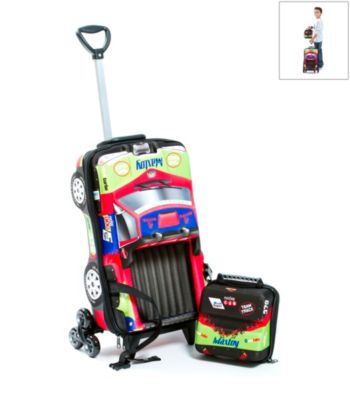 MaxToy Rally Pick-Up Truck 3D Roller BackPack Set