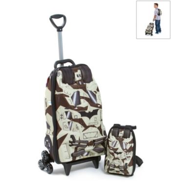 MaxToy Camo Batman® Dark Night 3D Roller BackPack Set